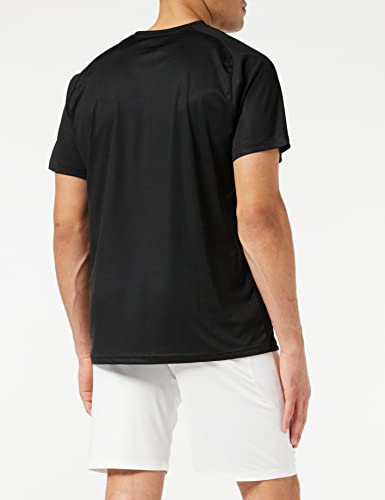 PUMA Liga Core H Camiseta de Manga Corta, Hombre, Negro/Blanco Black White, S