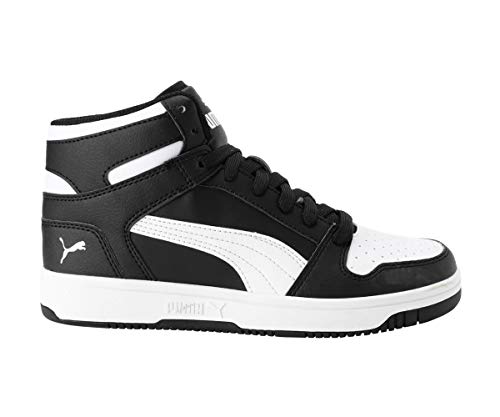 PUMA Rebound Layup SL JR, Zapatillas, Negro Black White, 39 EU