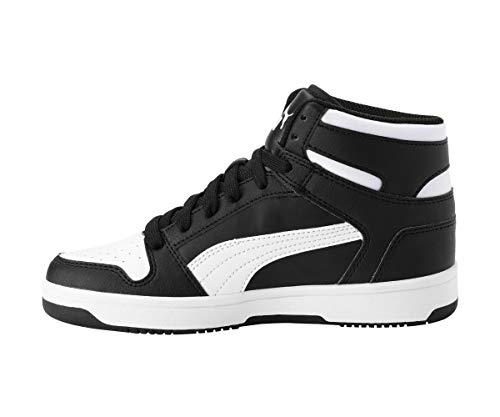 PUMA Rebound Layup SL JR, Zapatillas, Negro Black White, 39 EU