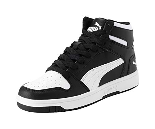 PUMA Rebound Layup SL JR, Zapatillas, Negro Black White, 39 EU