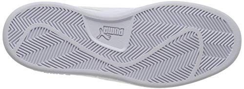 PUMA Smash v2 L, Zapatillas, para Unisex adulto, Blanco (Puma White-Puma White), 48.5 EU