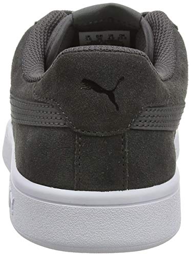 PUMA Smash v2, Zapatillas Unisex Adulto, Gris (Castlerock Black-White), 39 EU