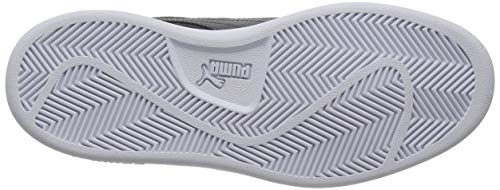 PUMA Smash v2, Zapatillas Unisex Adulto, Gris (Castlerock Black-White), 39 EU