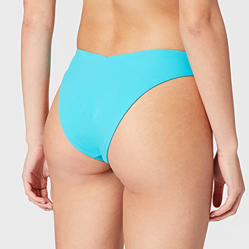 PUMA Swim Women's V-Shape Brief Parte Inferior de Bikini, Scuba Blue, S para Mujer