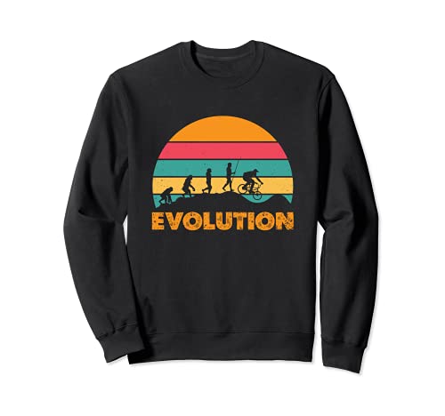 Pump Track Evolution - Bicicleta de montaña BMX retro vintage Sudadera