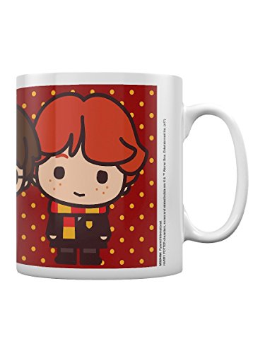 Pyramid International Harry Potter - Taza Chibi Harry Ron Hermione, 320 ML