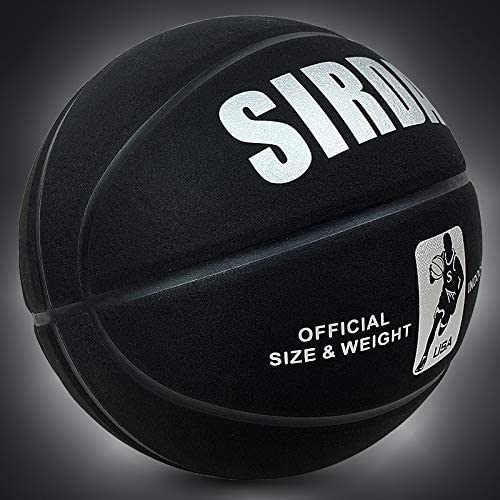 QIXIAOCYB Baloncesto Soft Microfibra Baloncesto Tamaño 7 Resistente al Desgaste Anti-Friction Anti-Friction Outfort Ballball Pelota de Baloncesto