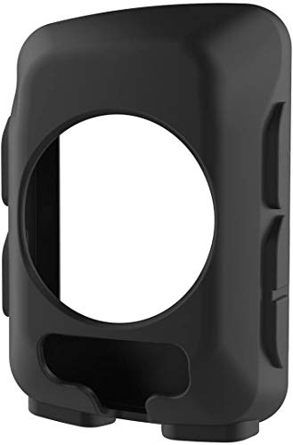 QQY Garmin 520 funda protectora Garmin Edge 520, funda de silicona para Garmin Edge 520 GPS Bike Ordenador (negro)