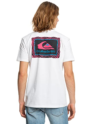 Quiksilver - Camiseta - Hombre - L - Blanco