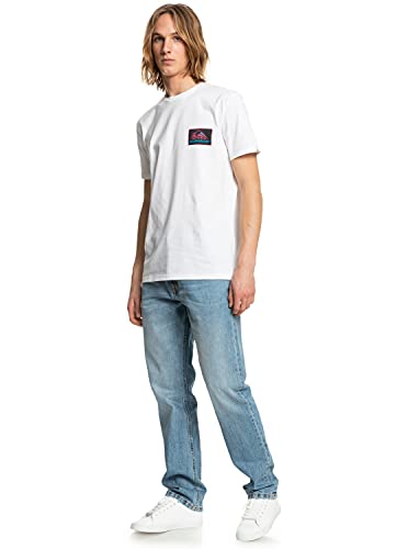 Quiksilver - Camiseta - Hombre - L - Blanco