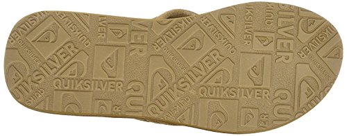 Quiksilver Carver Suede M Sndl Tkd0 - Chancletas para hombre, color Multicolor (Tan - Solid), talla 42