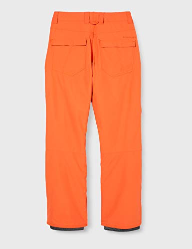Quiksilver Estate PT Pantalones para Nieve, Hombre, Naranja (Mandarin Red Solid), L