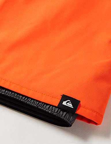 Quiksilver Estate PT Pantalones para Nieve, Hombre, Naranja (Mandarin Red Solid), L