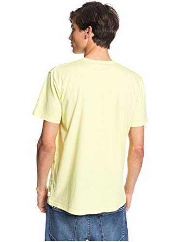 Quiksilver First Fire tee M Camiseta, Hombre, Amarillo (Charlock), S