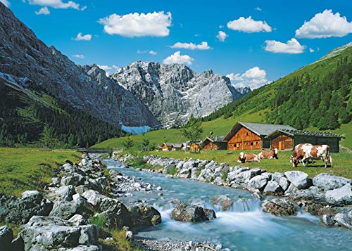 Ravensburger Puzzle 1000 Piezas, Monte Karwendel - Austria, Colección Fotos y Paisajes, Puzzle para Adultos, Rompecabezas Ravensburger de óptima calidad, Puzzles Paisajes Adultos