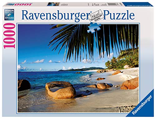 Ravensburger Puzzle 1000 Piezas, Palmitos en la Playa, Colección Fotos y Paisajes, para Adultos, Rompecabezas de Calidad