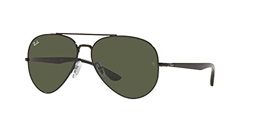 Ray-Ban 0RB3675-002/31-58, Gafas Hombre, Negro