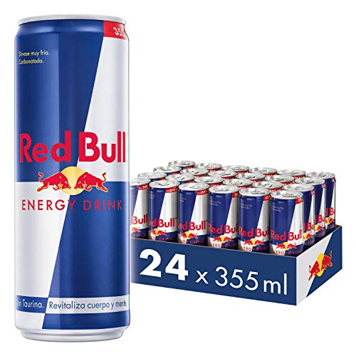 Red Bull Bebida Energética, Regular – 24 latas de 355ml - Total 8520ml