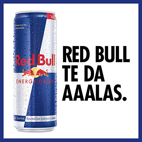 Red Bull Bebida Energética, Regular – 24 latas de 355ml - Total 8520ml