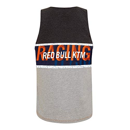 Red Bull KTM Letra Tanktop, Gris Hombres Small Top, KTM Racing Team Original Ropa & Accesorios