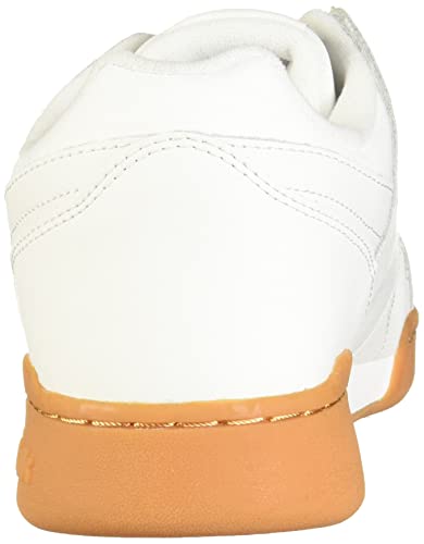 Reebok Workout Plus, Zapatillas de Gimnasia Hombre, White/Carbon/Classic Red Royal-Gum, 37.5 EU