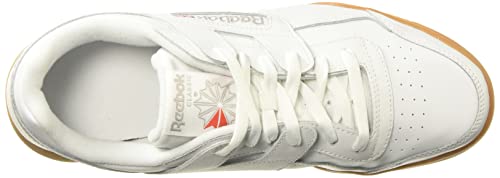 Reebok Workout Plus, Zapatillas de Gimnasia Hombre, White/Carbon/Classic Red Royal-Gum, 37.5 EU