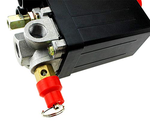 Regulador de presión de la válvula de seguridad del compresor de aire de la barra de 1/4 "BSP 8.8 Heavy Duty