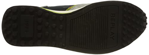 Replay R-81 M-Drum Wave M21, Zapatillas Hombre, 2980 Navy Caramel Lime, 42 EU