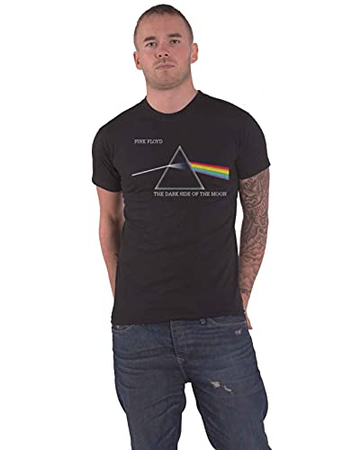 Rock Off - Camiseta de manga corta con cuello redondo para hombre, Negro, X-Large