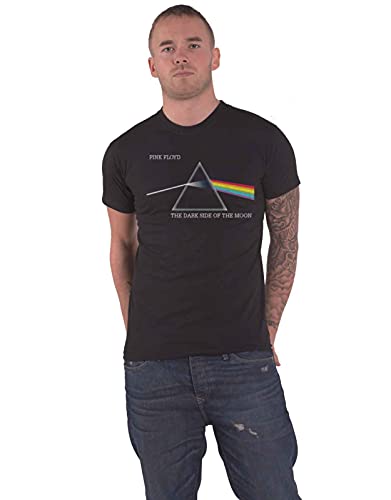 Rock Off - Camiseta de manga corta con cuello redondo para hombre, Negro, X-Large