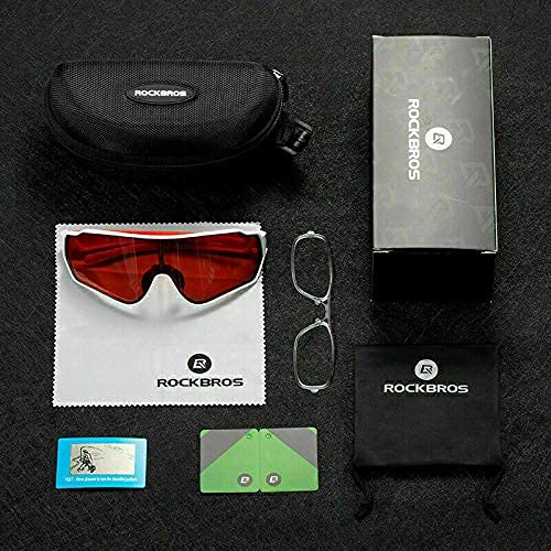 ROCKBROS Gafas Fotocromáticas/Polarizadas de Sol para Hombre y Mujer Protección UV400 para Bicicleta Pesca Running Conducir Deportes al Aire Libre