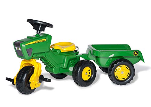 rolly toys 052769 - Triciclo en forma de tractor John Deere con sonido [importado de Alemania] , color/modelo surtido