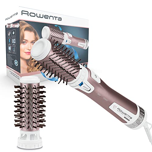 Rowenta Cepillo Brush Activ Premium Care CF9540 - Cepillo de Aire movimiento giratorio automático con dos controles de rotación, secado simultáneo, doble emisor de iones, dos ajustes de velocidad