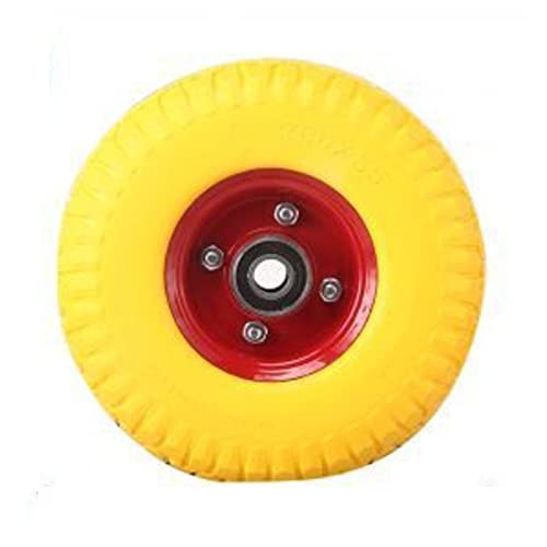 Rueda para carretilla de 26 cm de diámetro y 8,5 cm de grosor. Neumático para carretillas para distintos tipos de superficies, color surtido