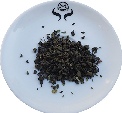 SABOREATE Y CAFE THE FLAVOUR SHOP Té Verde Moruno Le Touareg Gunpowder en Hoja Hebra a Granel Infusión Natural 1 kg