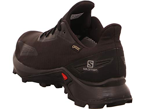 Salomon Alphacross Blast Gore-Tex (impermeable) Hombre Zapatos de trail running, Negro (Black/Black/Black), 43 ⅓ EU