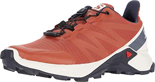 SALOMON Shoes Supercross, Zapatillas de Running Hombre, Naranja (Burnt Brick/Vanilla Ice/India Ink), 40 EU