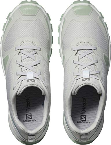 Salomon XA COLLIDER Zapatillas de Senderismo Mujer, Gris (Lunar Rock/Aqua Gray/White), 44 EU