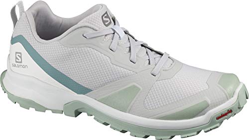 Salomon XA COLLIDER Zapatillas de Senderismo Mujer, Gris (Lunar Rock/Aqua Gray/White), 44 EU