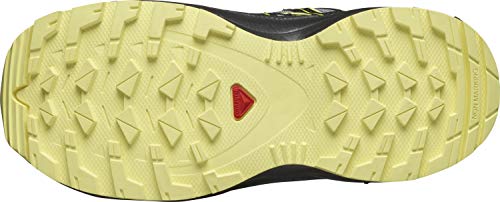 Salomon XA Pro 3D Climasalomon Waterproof (impermeable) Kids unisex-niños Zapatos de trail running, Gris (Monument/Black/Charlock), 26 EU