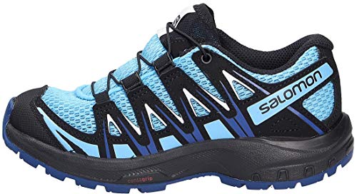 Salomon XA Pro 3D Junior unisex-niños Zapatos de trail running, Azul (Ethereal Blue/Surf The Web/White), 35 EU