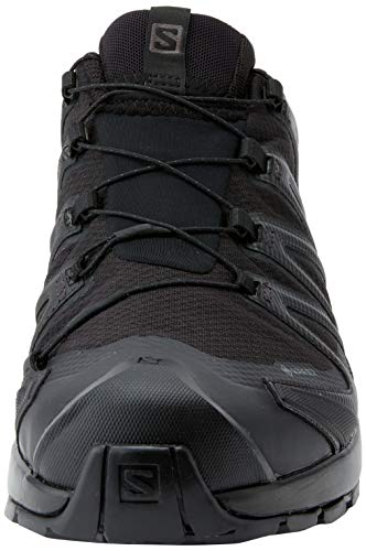 Salomon XA Pro 3D V8 Gore-Tex (impermeable) Hombre Zapatos de trail running, Negro (Black/Black/Black), 41 ⅓ EU