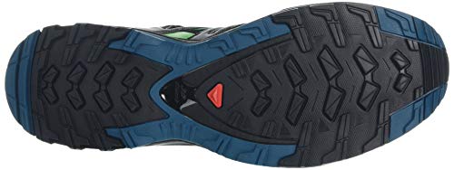 Salomon XA Pro 3D, Zapatillas de Trail Running Hombre, Negro Black Deep Lagoon Onlime Lime, 45 1/3 EU