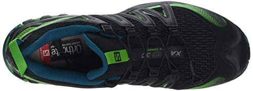 Salomon XA Pro 3D, Zapatillas de Trail Running Hombre, Negro Black Deep Lagoon Onlime Lime, 45 1/3 EU