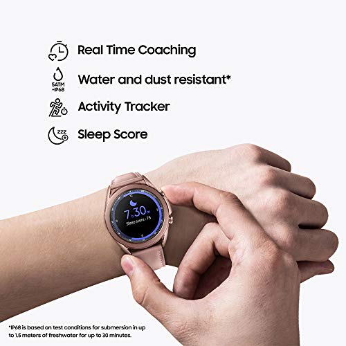 SAMSUNG Galaxy Watch 3 (LTE) 41mm - Smartwatch Mystic Bronze