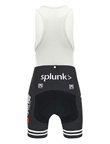 Santini Trek-Segafredo 2019 Pantalones Cortos, Unisex niños, Negro, 7Y