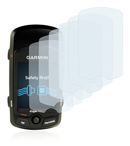 savvies Protector Pantalla Compatible con Garmin Edge 705 (6 Unidades) Película Ultra Transparente