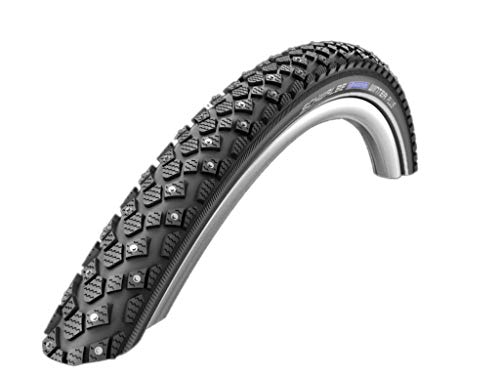 Schwalbe 11159003 Neumáticos para Bicicleta, Unisex Adulto, B/B+RT, 55-406 HS396 144 Steel Studs WIC 67EPI