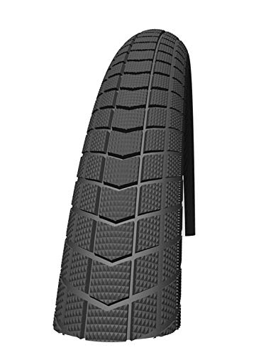 Schwalbe Neumático de Bicicleta Big Ben Reflex Perf, RaceGuard, Unisex-Adult, Negro, 26 x 2.15