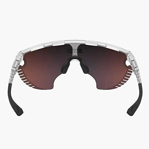 SCICON Gafas Aerowing Lamon Scnpp Lente Multireflejo Azul/montura Cristal Brillo